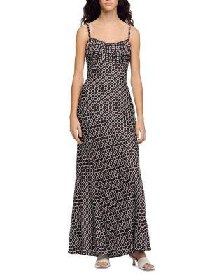 Dona Floral Slip Maxi Dress by SANDRO PARIS