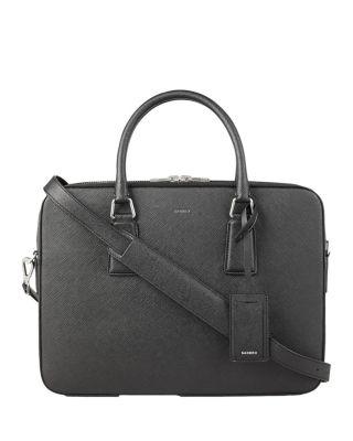 Downtown Large Saffiano Leather Briefcase by SANDRO PARIS