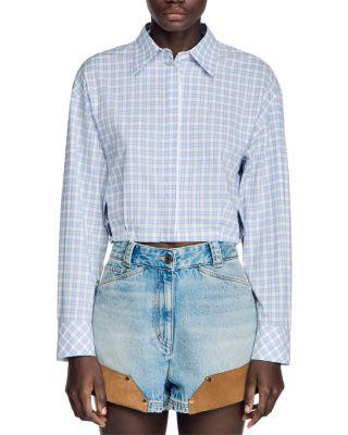 Edenis Check Shirt by SANDRO PARIS