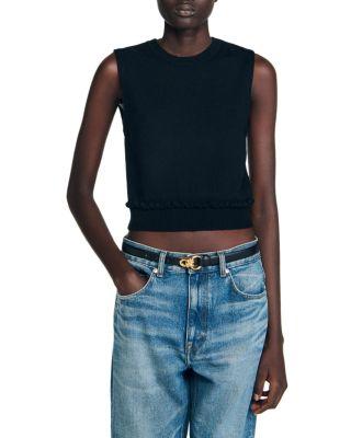 Emie Sleeveless Sweater by SANDRO PARIS