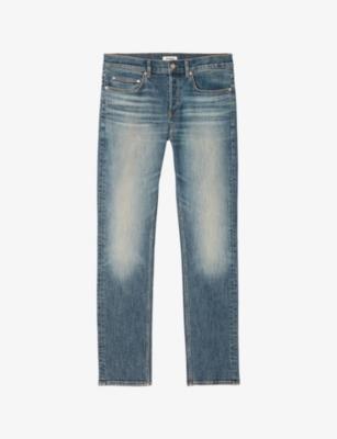 Faded-Wash Slim-Fit Denim Jeans by SANDRO PARIS