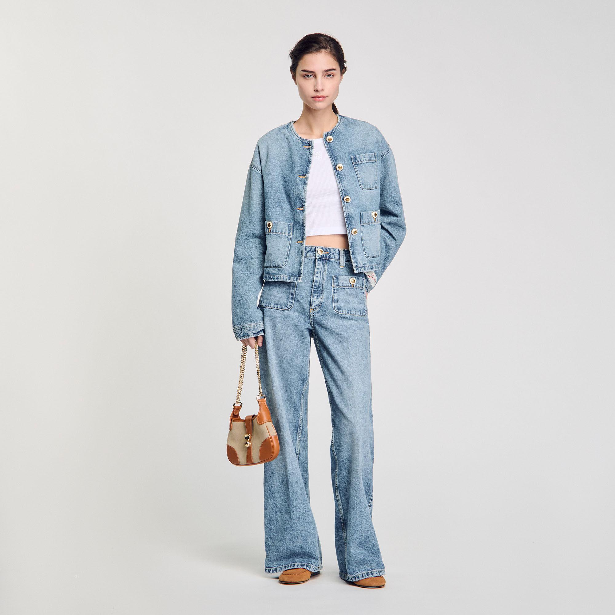 Faded jeans by SANDRO PARIS