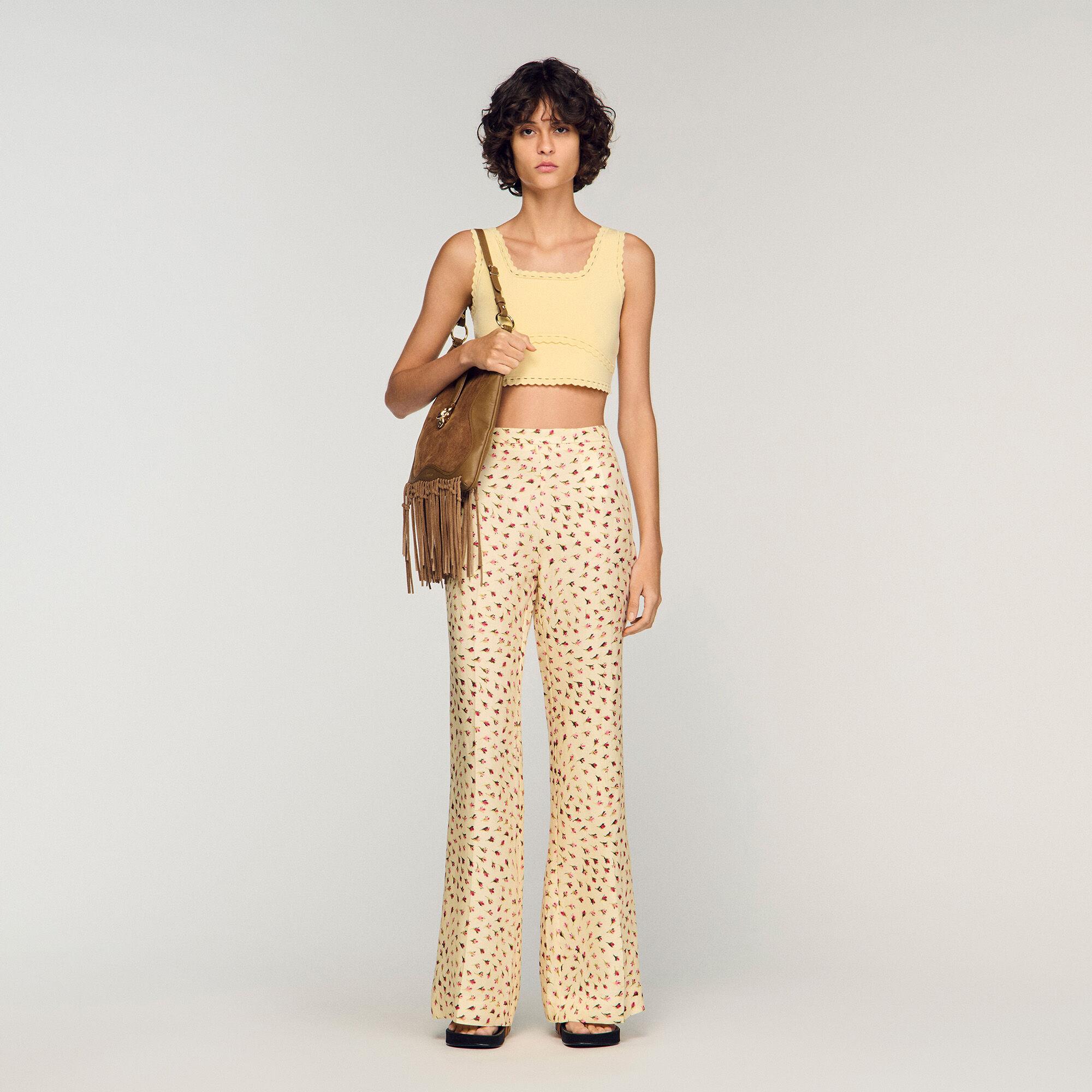 Floral trousers by SANDRO PARIS