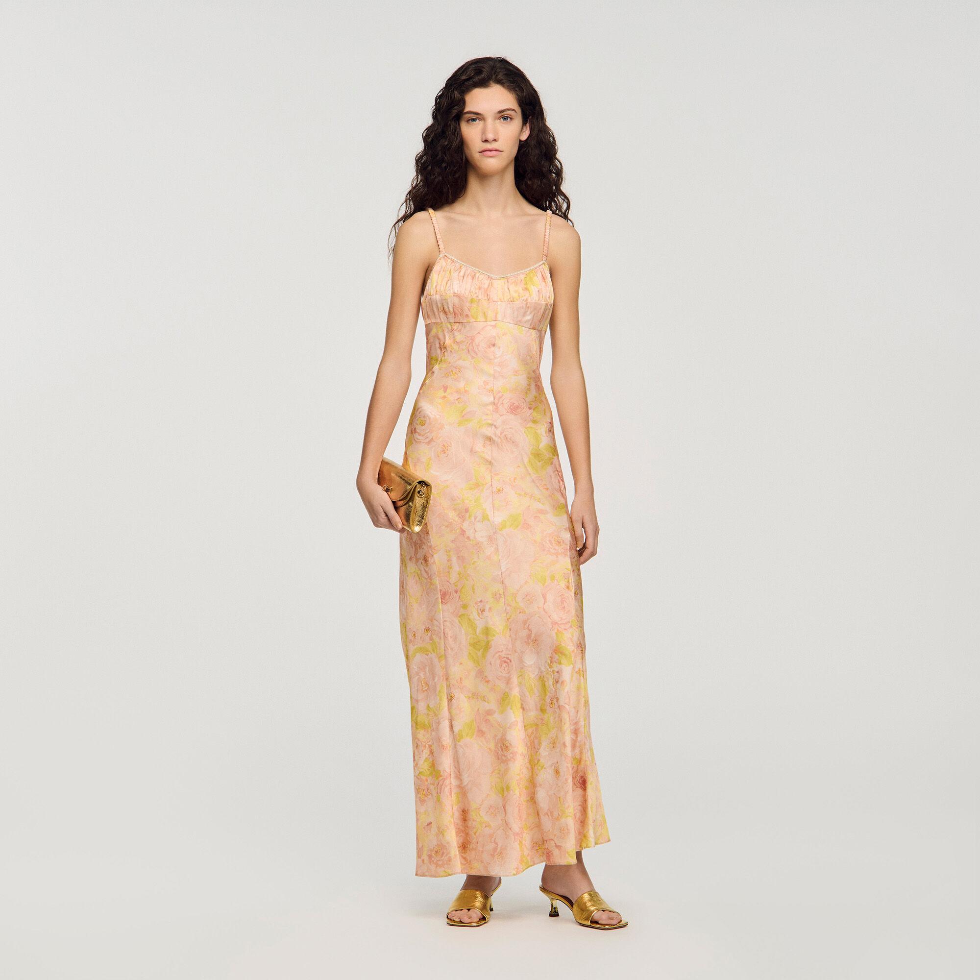 Flower print maxi dress by SANDRO PARIS