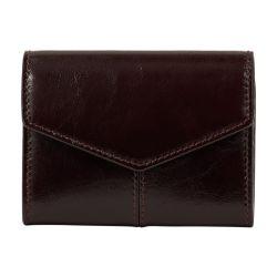 Glazed leather wallet by SANDRO PARIS