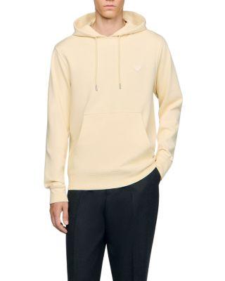 Heart Patch Hooded Sweatshirt by SANDRO PARIS