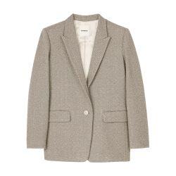 Herringbone suit jacket by SANDRO PARIS