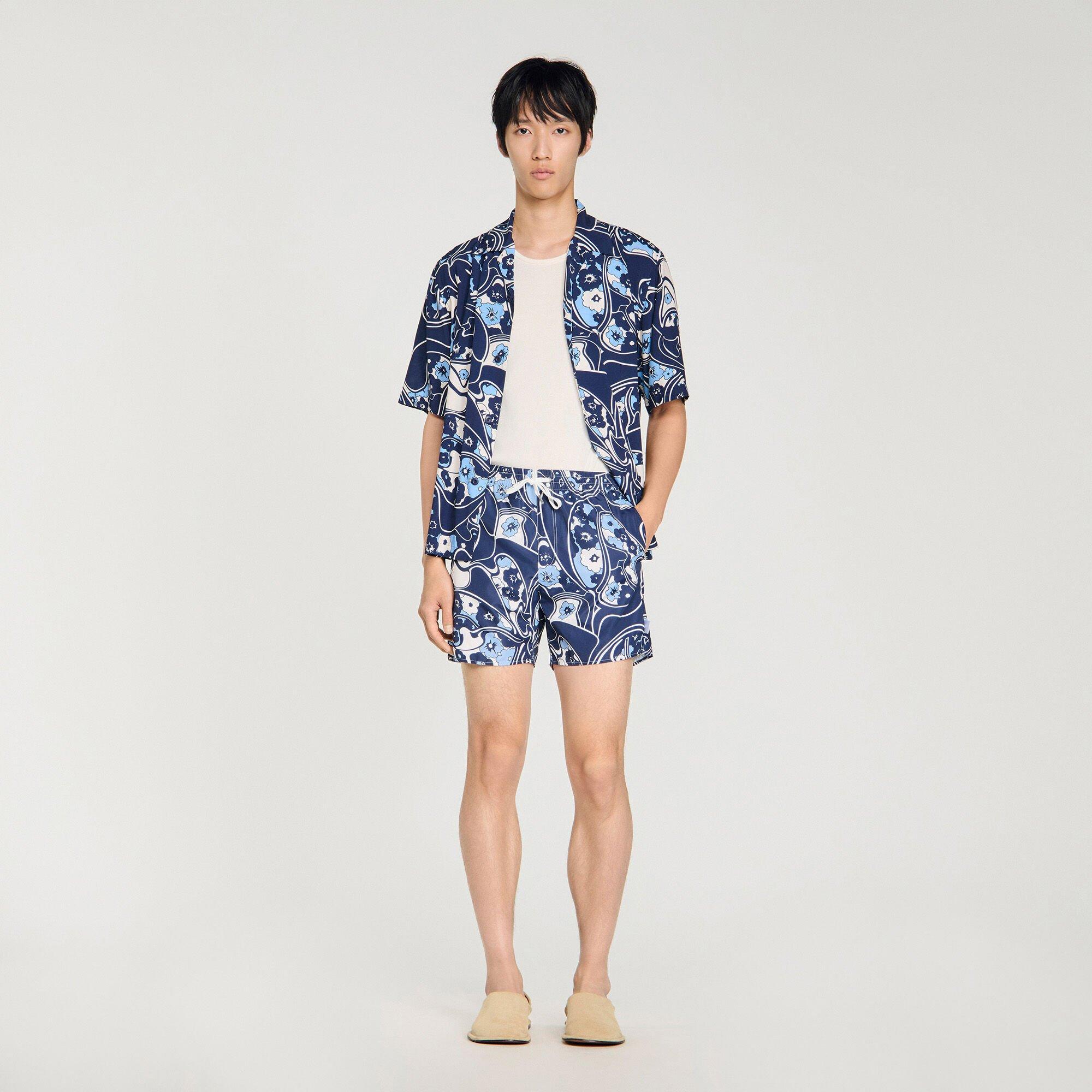 Hippie swim shorts by SANDRO PARIS