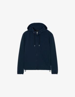 Hooded Zip-Up Shell Jacket by SANDRO PARIS