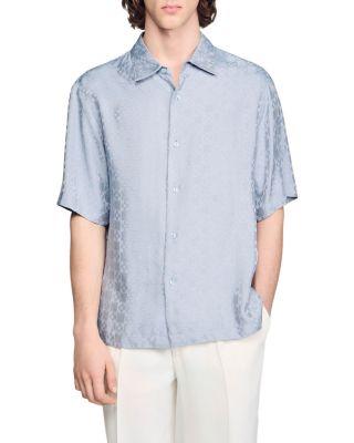 Jacquard Cross Shirt by SANDRO PARIS