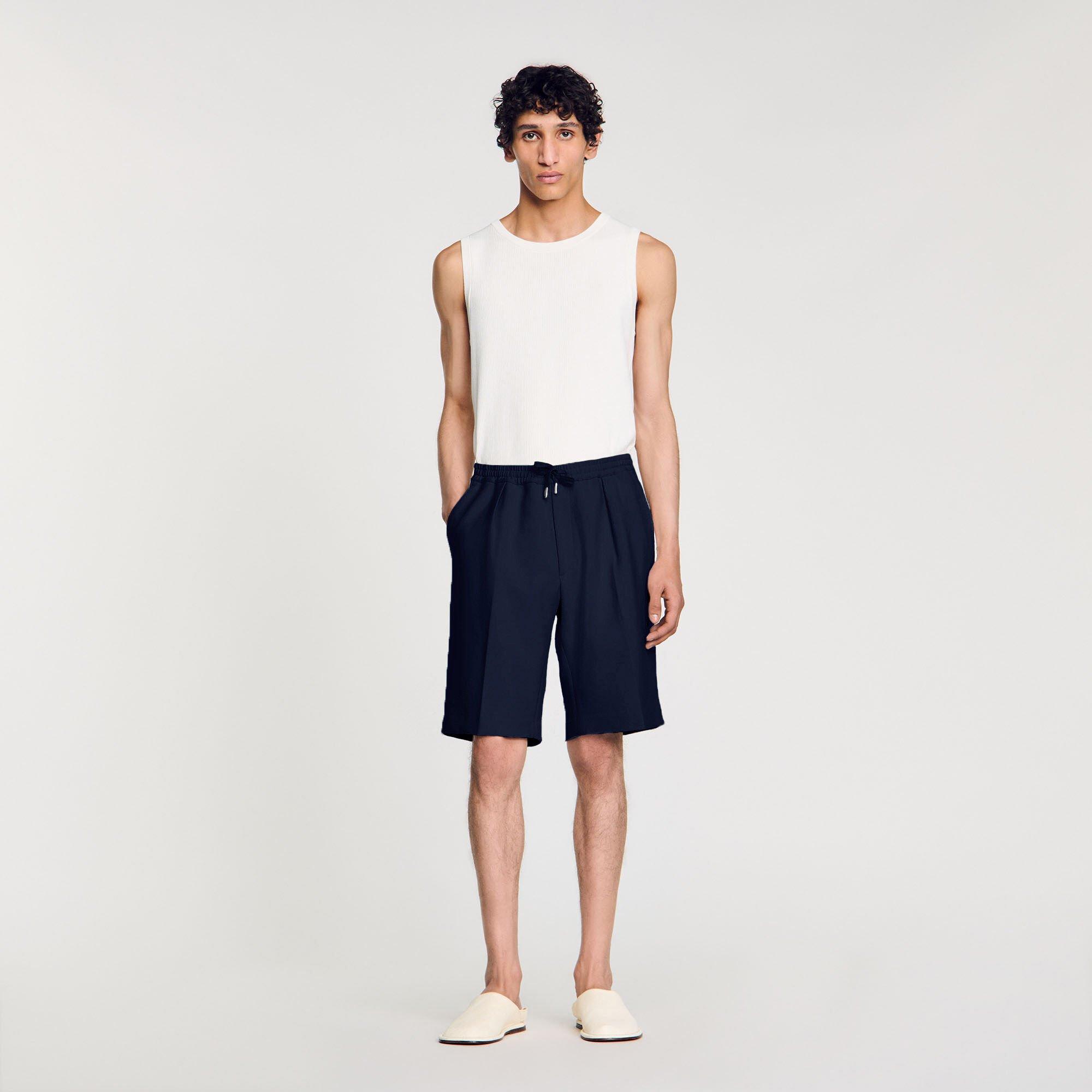 Jersey Bermuda shorts by SANDRO PARIS