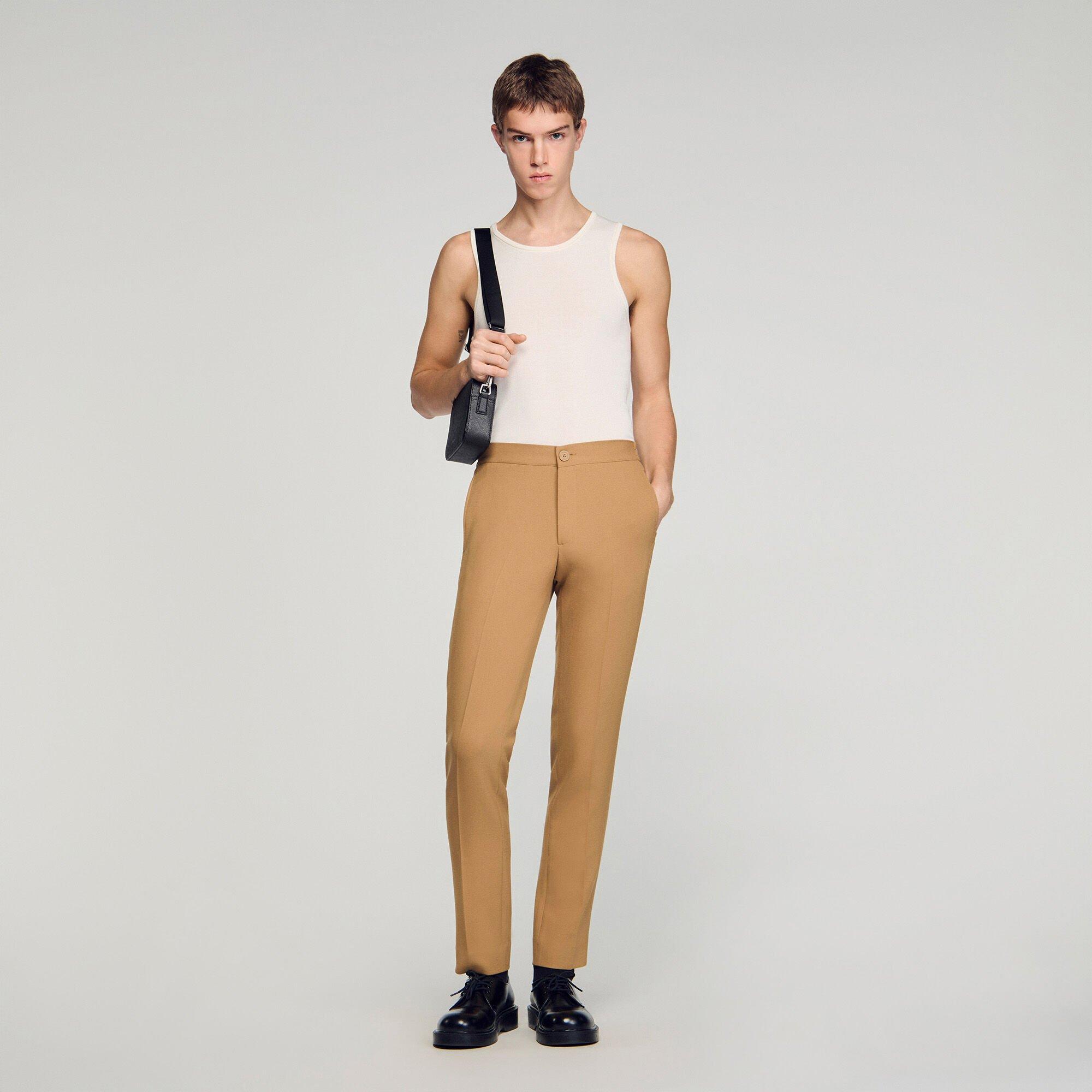 Jersey trousers by SANDRO PARIS