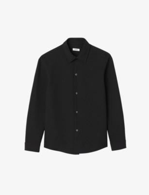 Joker long-sleeve regular-fit stretch-woven shirt by SANDRO PARIS