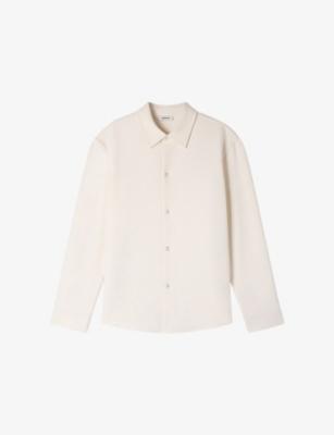 Joker long-sleeve regular-fit stretch-woven shirt by SANDRO PARIS
