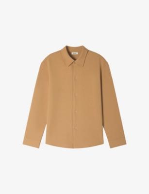 Joker long-sleeve regular-fit stretch-woven shirt by SANDRO PARIS