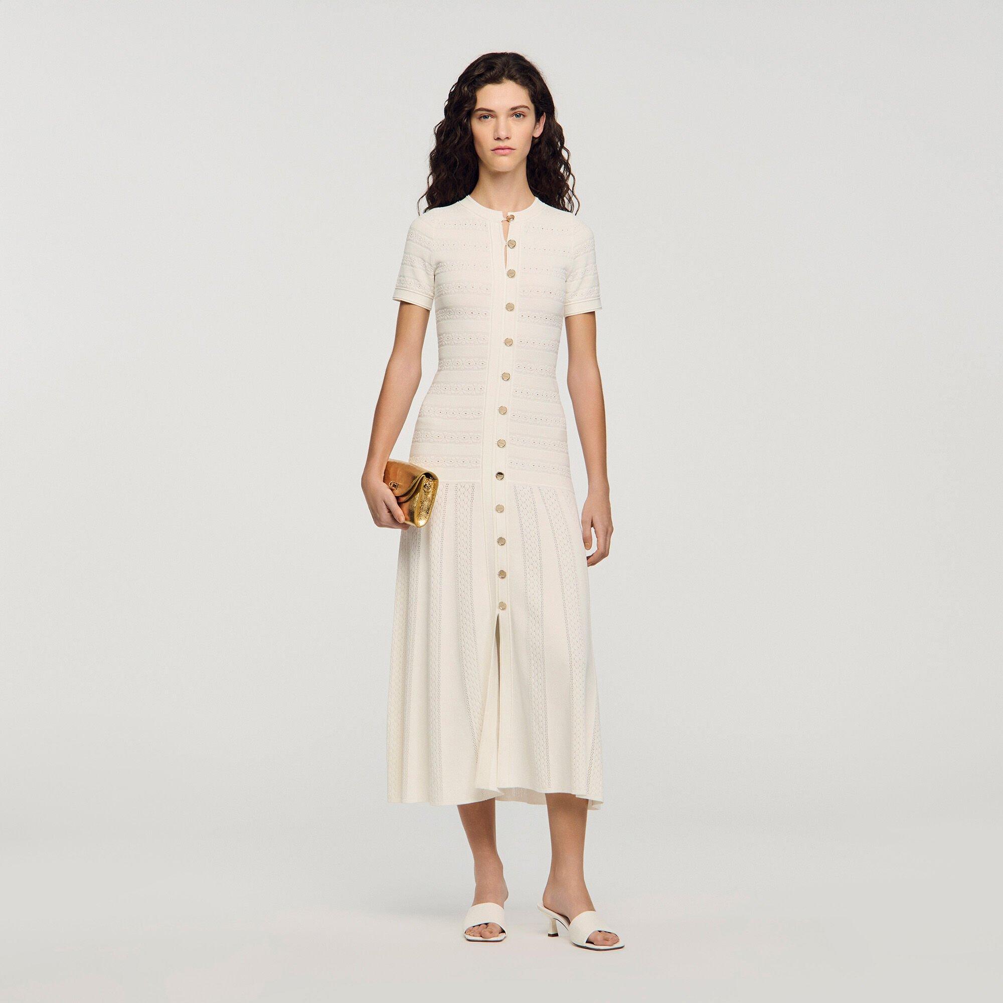 Knit maxi dress by SANDRO PARIS