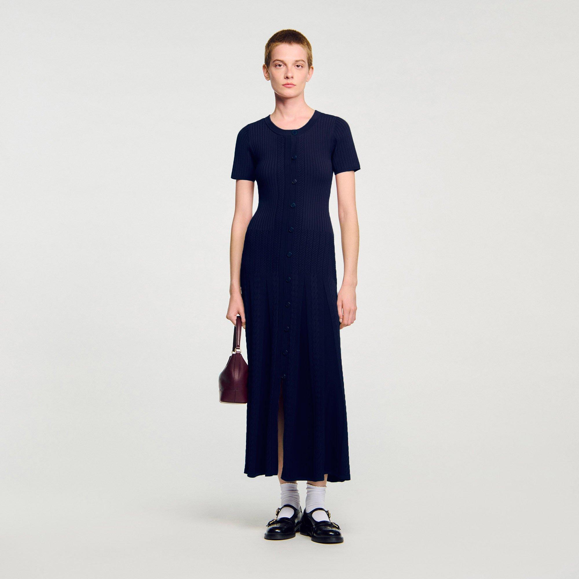 Knit maxi dress by SANDRO PARIS