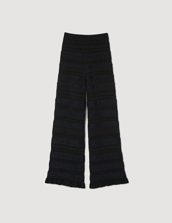 Knit trousers by SANDRO PARIS