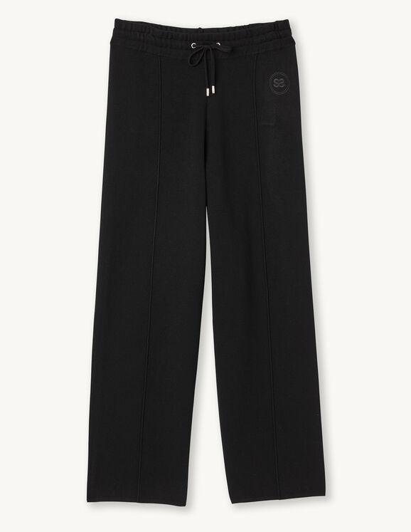 Knitted straight-leg pants by SANDRO PARIS