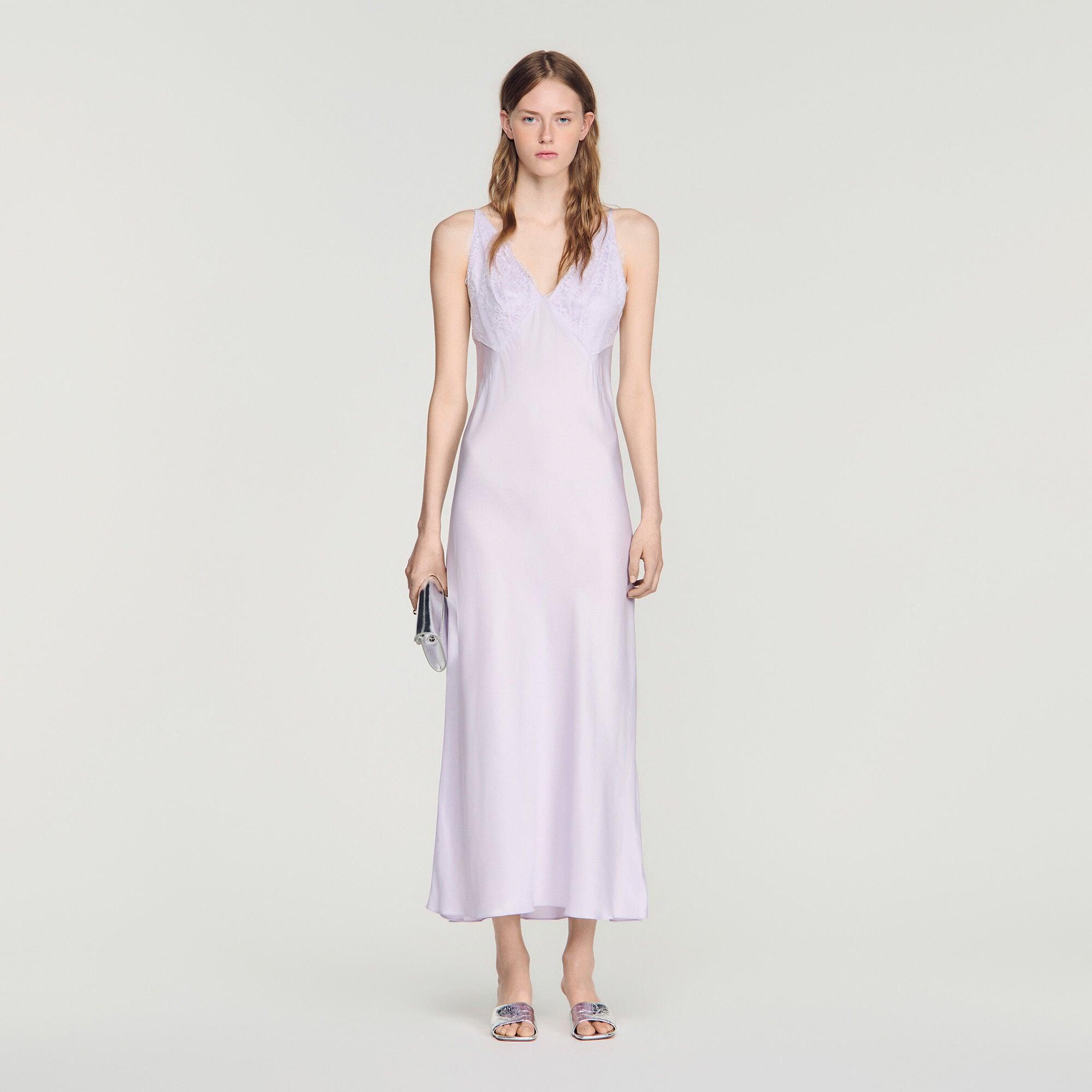 Lace maxi dress by SANDRO PARIS
