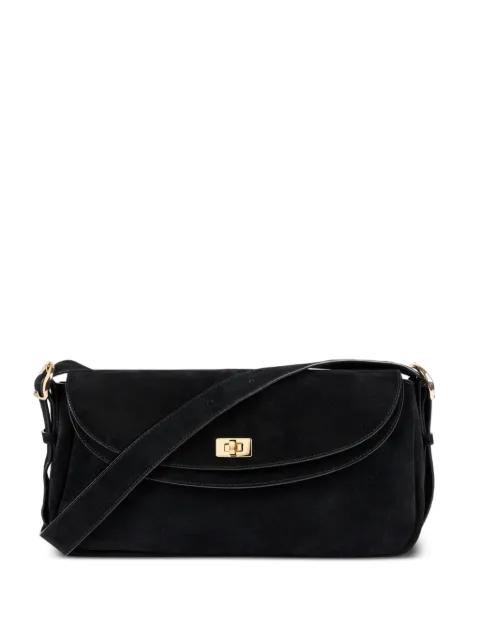 Le Mambo suede shoulder bag by SANDRO PARIS