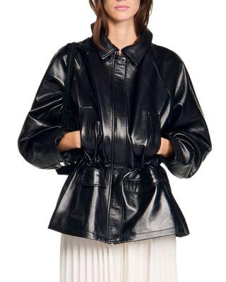 Leather Ashley Jacket by SANDRO PARIS