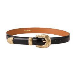 Leather belt by SANDRO PARIS