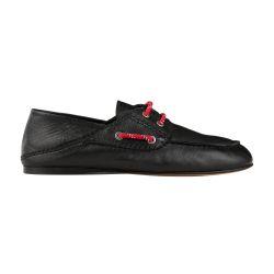 Leather boat shoe loafers by SANDRO PARIS