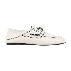 Leather boat shoe loafers by SANDRO PARIS