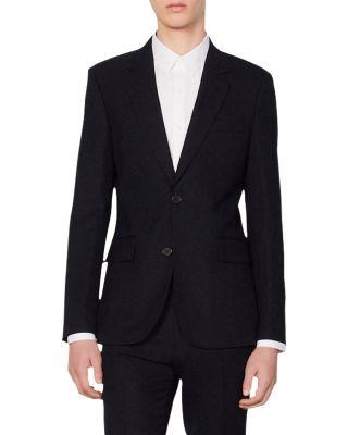 Legacy Navy Suit Jacket by SANDRO PARIS
