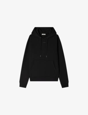 Logo-Embossed Regular-Fit Cotton Hoody by SANDRO PARIS