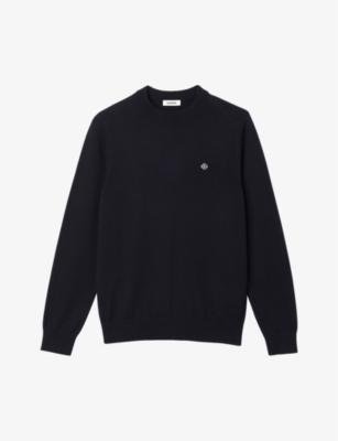 Logo-embroidered wool jumper by SANDRO PARIS