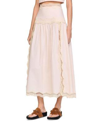 Long Cotton Skirt by SANDRO PARIS