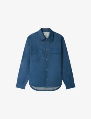 Long-Sleeved Denim Shirt by SANDRO PARIS