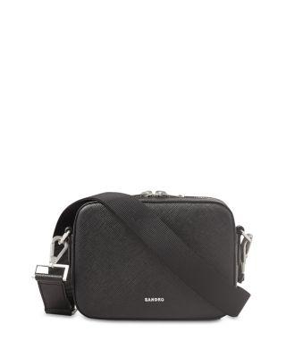 Men's Small Saffiano Leather Bag by SANDRO PARIS