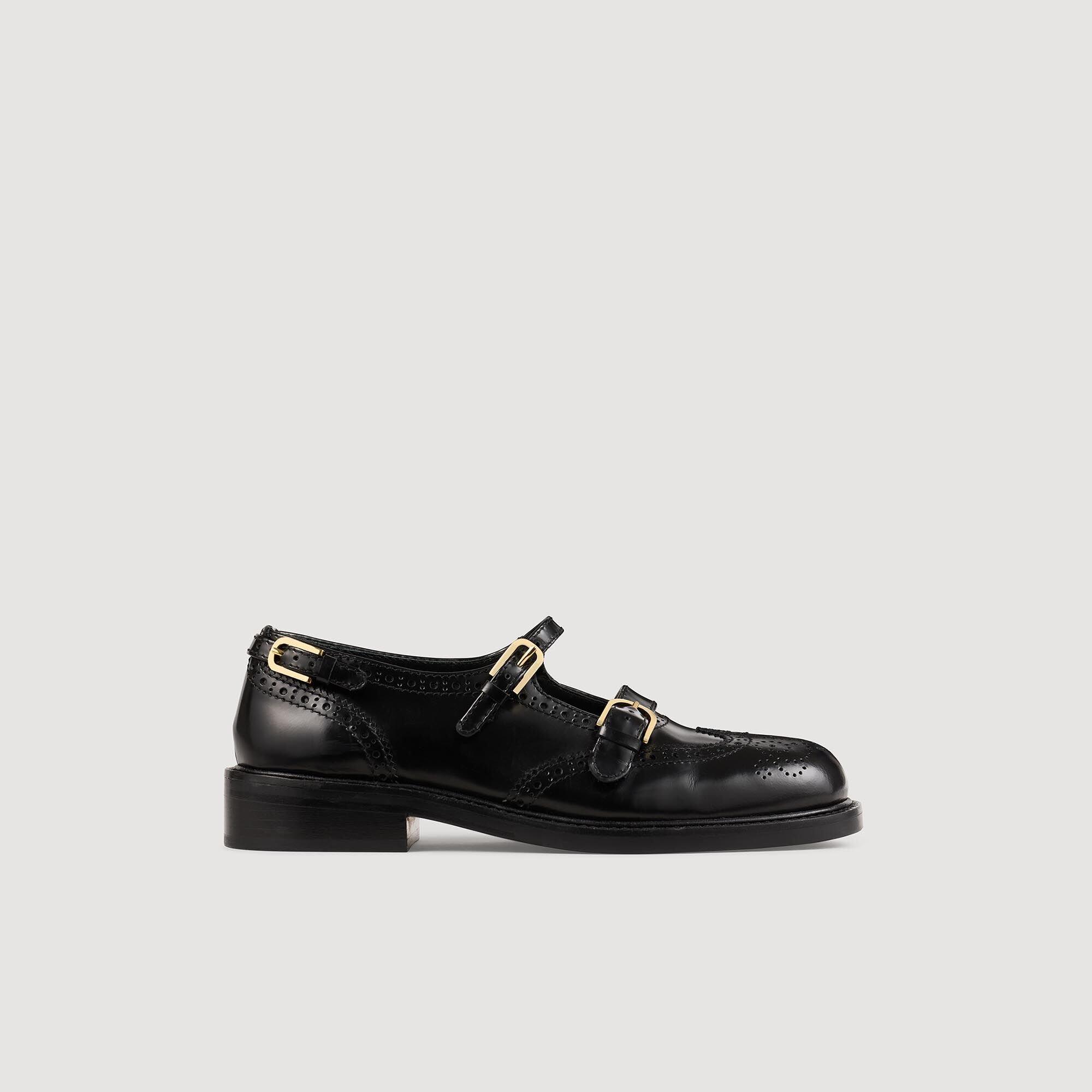 Multi-buckle open derbies by SANDRO PARIS