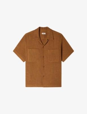 Openwork Short-Sleeve Mesh Shirt by SANDRO PARIS