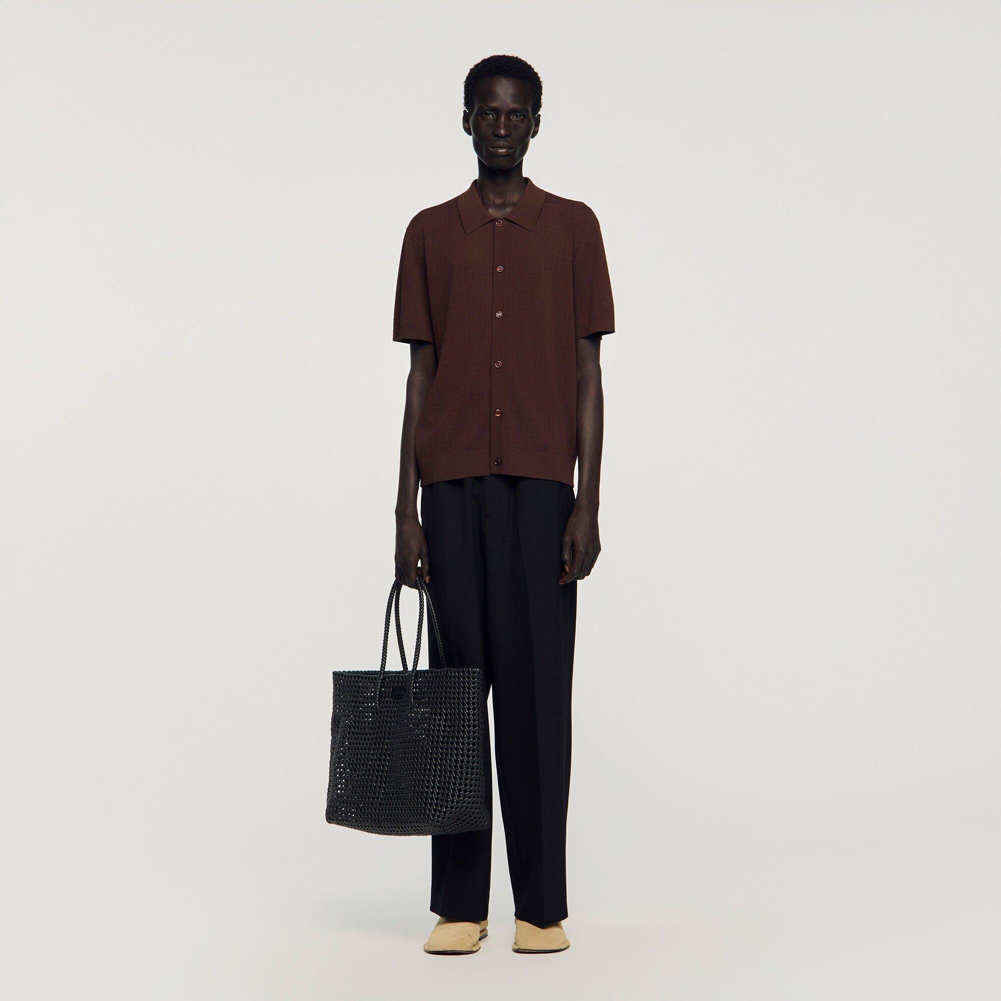 Openwork shirt by SANDRO PARIS