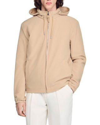 Orion Hooded Zip Up Jacket by SANDRO PARIS