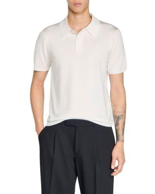 Pablo Slim Fit Knit Polo Shirt by SANDRO PARIS