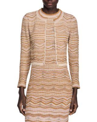 Raffaelo Knit Cardigan Sweater by SANDRO PARIS
