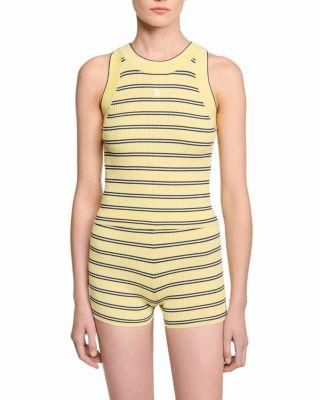 Rib Knit Vest Top by SANDRO PARIS