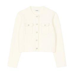 Rib knit cardigan by SANDRO PARIS