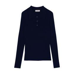 Rib knit sweater by SANDRO PARIS