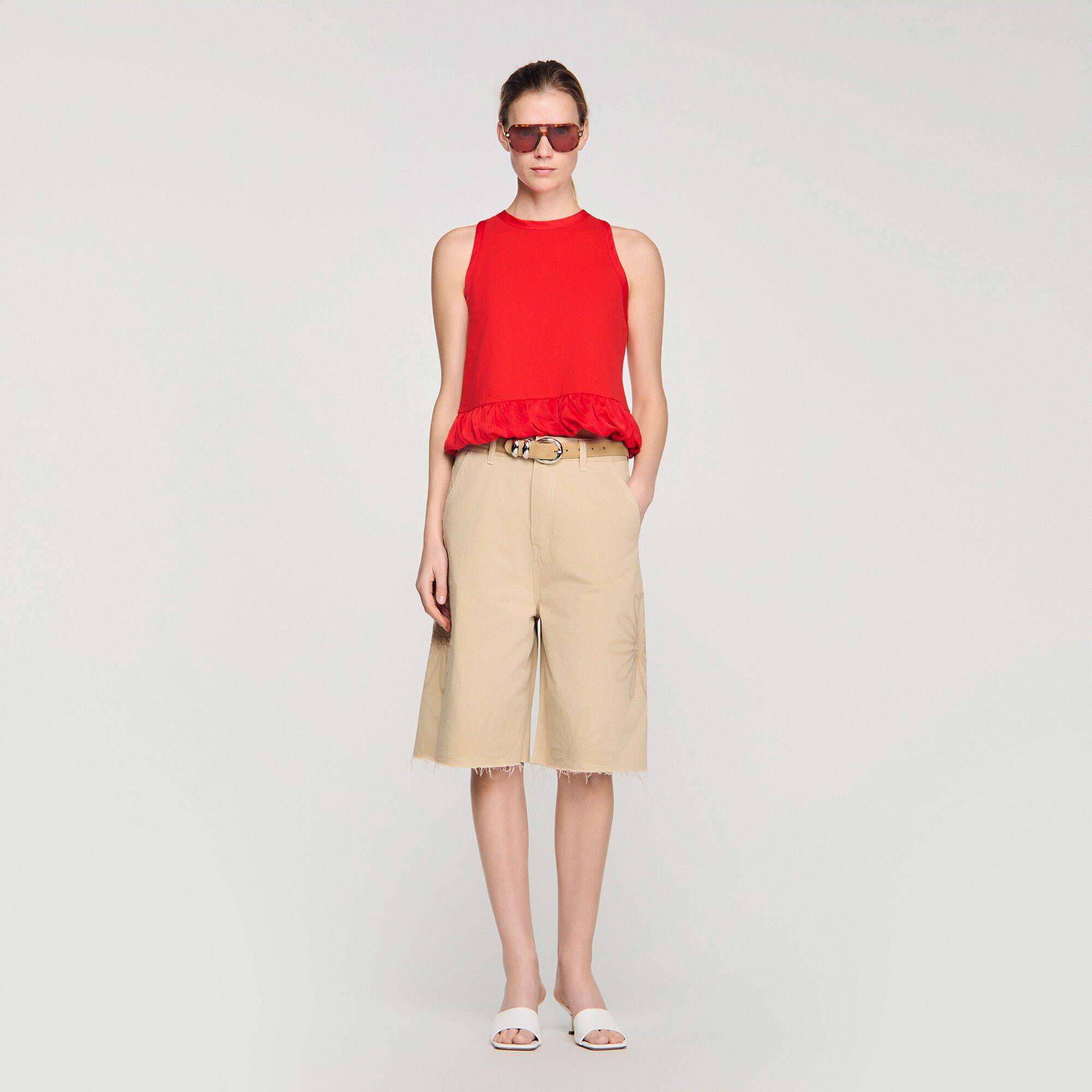 Ruffle top by SANDRO PARIS