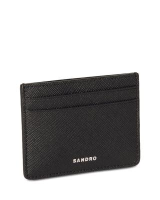 Saffiano Leather Card Case by SANDRO PARIS