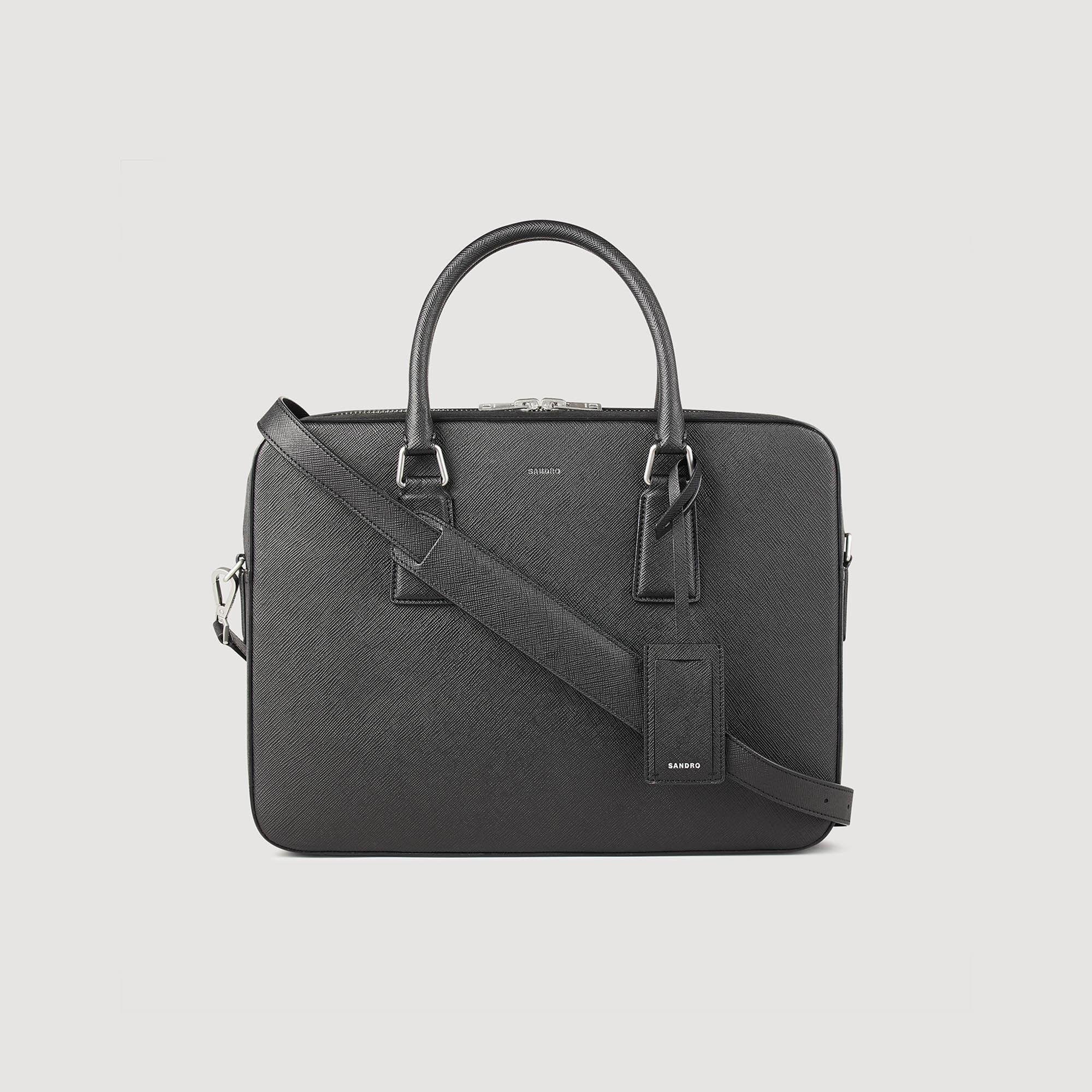 Saffiano leather briefcase by SANDRO PARIS