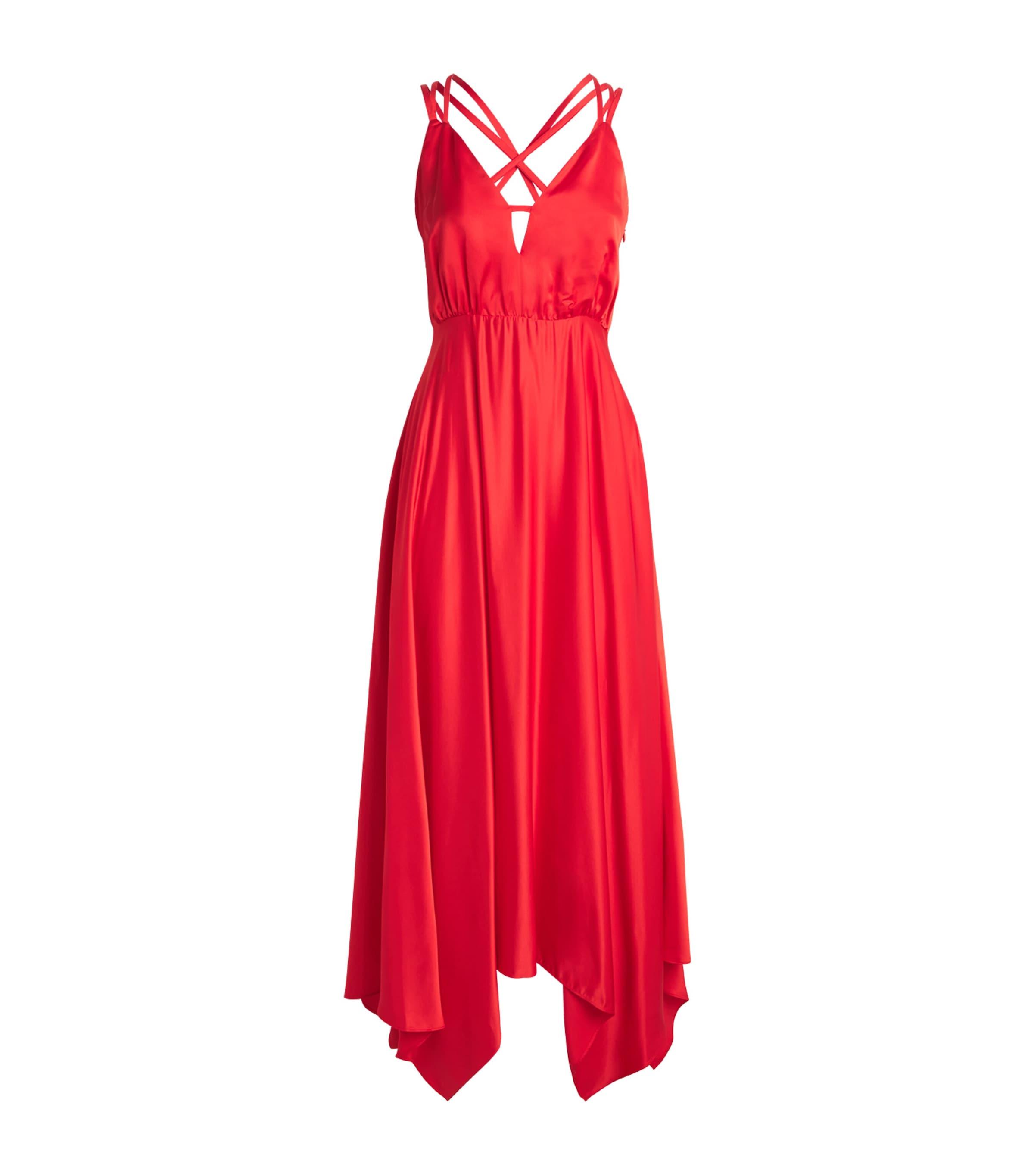 Sandro Paris Asymmetric Maxi Dress by SANDRO PARIS