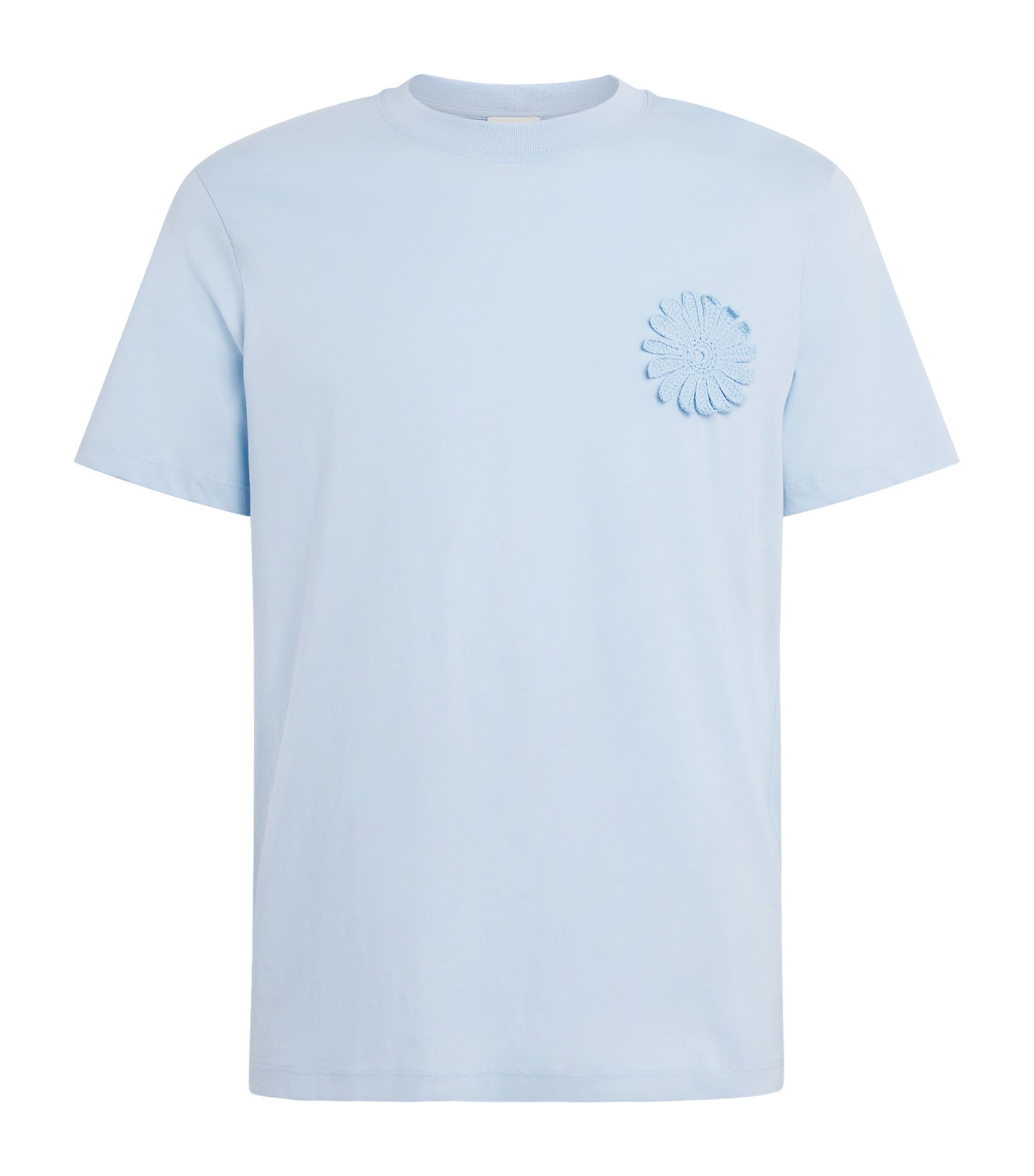 Sandro Paris Cotton Crochet T-Shirt by SANDRO PARIS