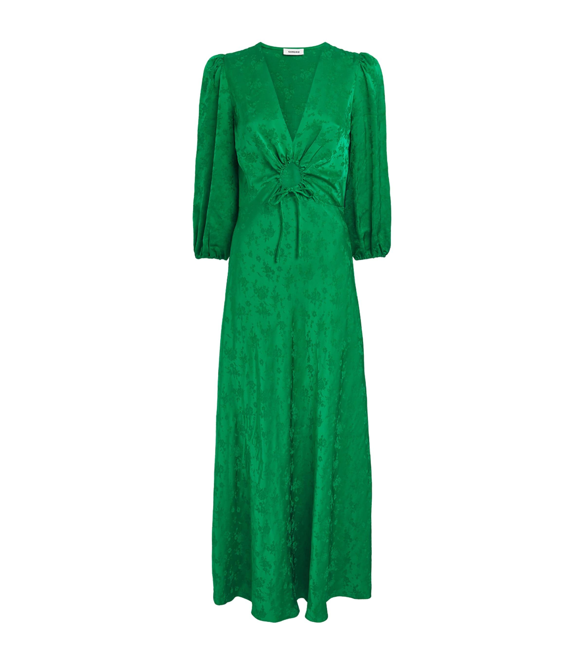 Sandro Paris Floral Jacquard Maxi Dress by SANDRO PARIS
